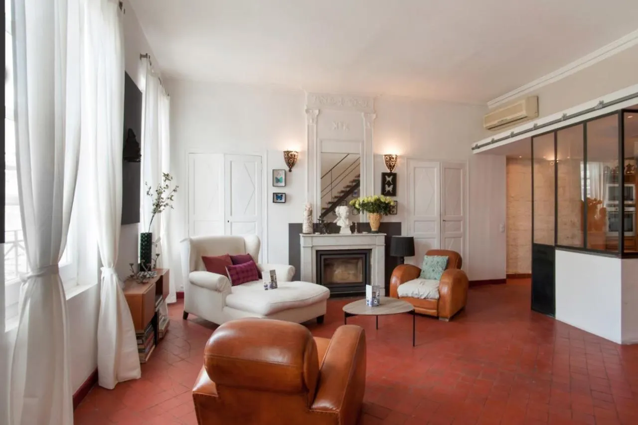 Charming And Large Duplex Flat With Beautiful Terrace In Avignon Apartment